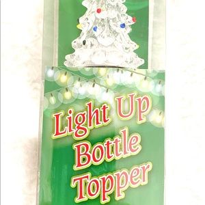 Light up bottle topper